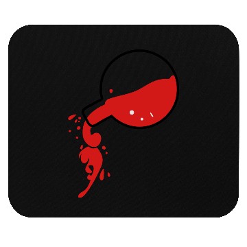 Discover Red wine pouring Mouse Pads