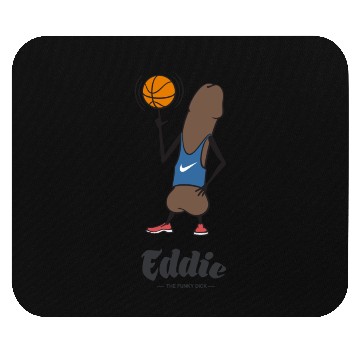Discover Eddie Funky Dick Basketball Mouse Pads