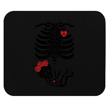 Discover Maternity Sugar Skull Girl - Frida Mouse Pads