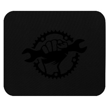 Discover Bike Hero chainring bicycle bike cycling spanner Mouse Pads