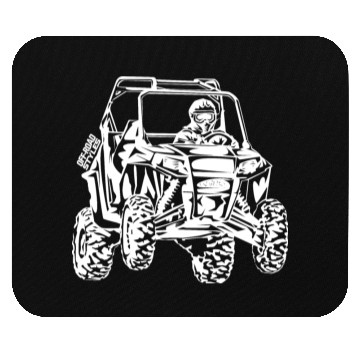 Discover UTV Side-X-Side racer Mouse Pads