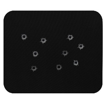 Discover Luke Cage Bullet Holes Mouse Pads