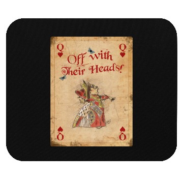 Discover Alice in Wonderland The Queen of Hearts Mouse Pads