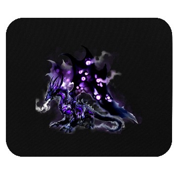Discover dragon purple Mouse Pads