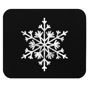Discover Big snowflake christmas Mouse Pads