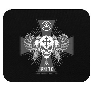 Discover Knights Templar - Join The Last Crusade Infidel Mouse Pads