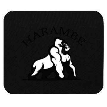 Discover RIP Harambe Mouse Pads