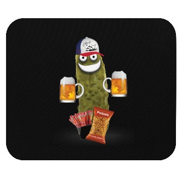 Discover Drinking Buddy Pickle Mouse Pads
