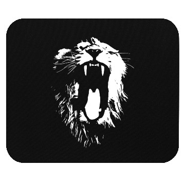 Discover Roaring Lion Mouse Pads