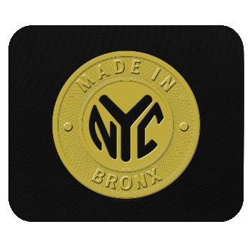 Discover Made In The Bronx Token Mouse Pads