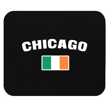 Discover Saint Patrick's Day Chicago Irish Flag Mouse Pads