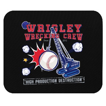 Discover Wrigley Wrecking Crew Mouse Pads