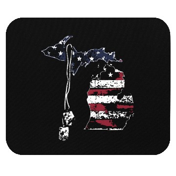 Discover Michigan Honors Veterans Mouse Pads