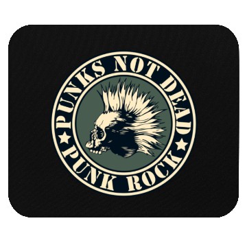 Discover PUNKS NOT DEAD PUNK ROCK - SPECIAL PUNK EDITION Mouse Pads