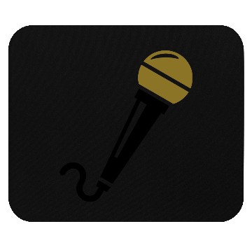 Discover microphone usb PC anchorman Mouse Pads