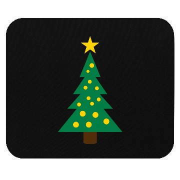 Discover Christmas tree Mouse Pads