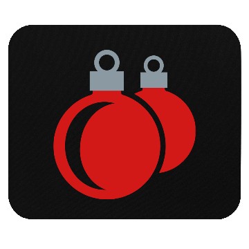 Discover Christmas balls - xmas Mouse Pads