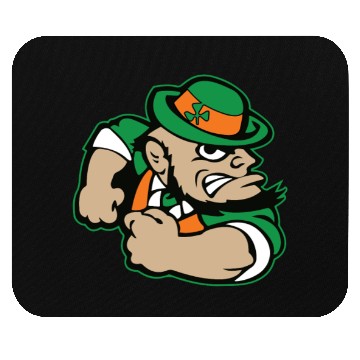 Discover Leprechan Icon Mouse Pads