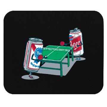 Discover Beer Pong Mouse Pads
