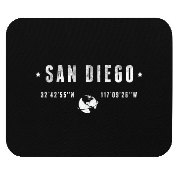 Discover San Diego Mouse Pads