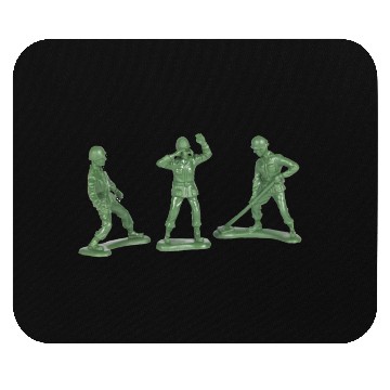 Discover 3 GREEN ARMY MEN Mouse Pads
