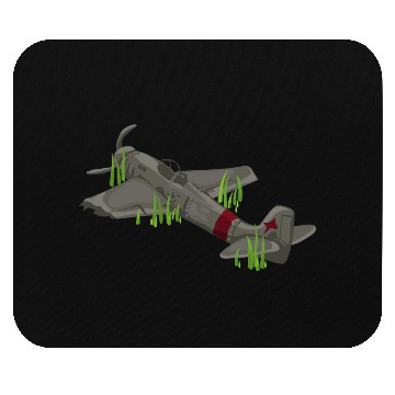 Discover airplane wrack Mouse Pads
