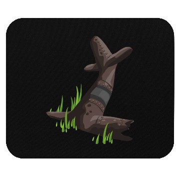 Discover airplane wrack Mouse Pads