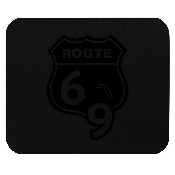 Discover Route 66 Hell Highway 69 Mouse Pads