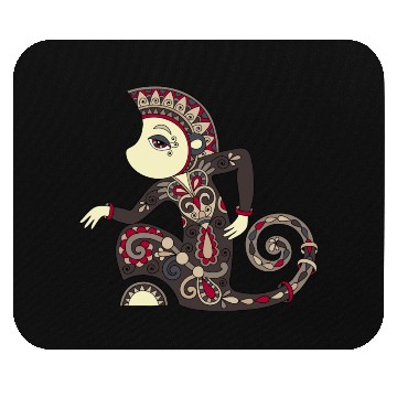 Discover Aztec Monkey Mouse Pads