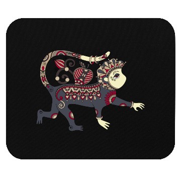 Discover Aztec Monkey Mouse Pads