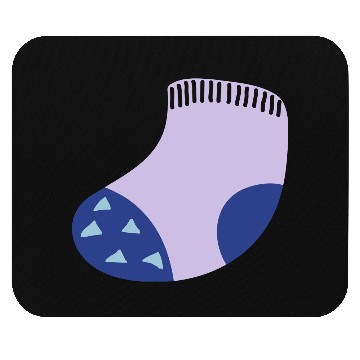 Discover Baby sock Mouse Pads