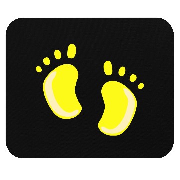 Discover Baby feet Mouse Pads