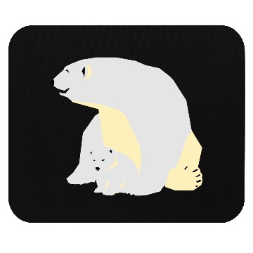 Discover Polar bear Mouse Pads