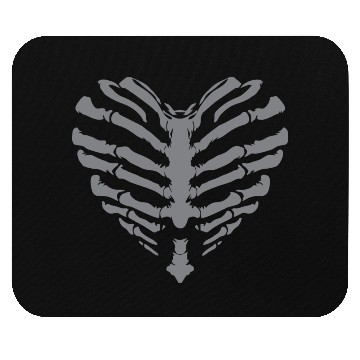 Discover Skeleton Heart Mouse Pads