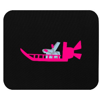 Discover air boat Mouse Pads