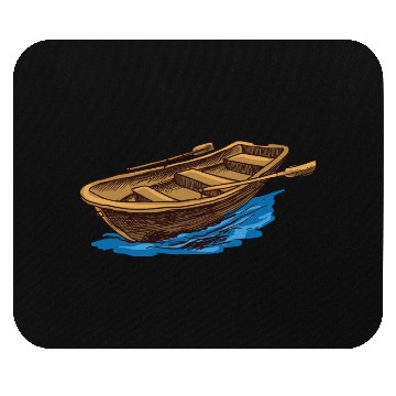 Discover paddle boat Mouse Pads