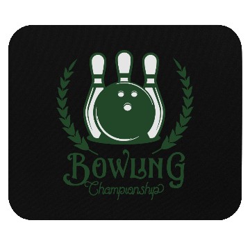 Discover bowling Mouse Pads