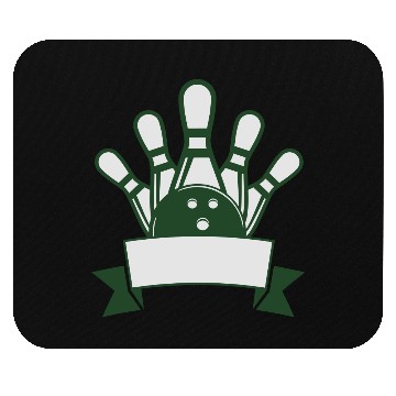 Discover bowling Mouse Pads