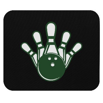 Discover bowling Mouse Pads
