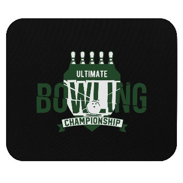 Discover bowling Mouse Pads