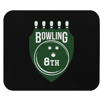 Discover bowling Mouse Pads