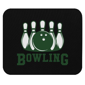 Discover bowling Mouse Pads