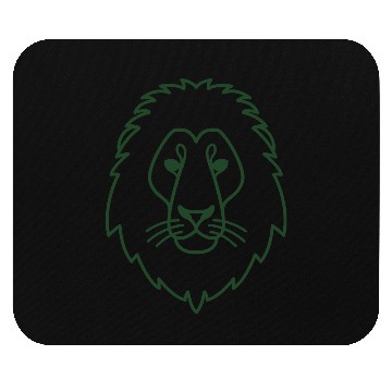 Discover Lion head Mouse Pads