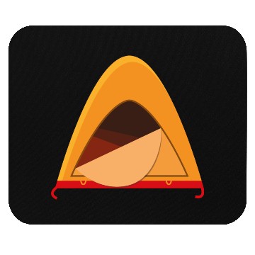 Discover camping tent Mouse Pads