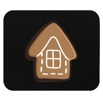 Discover Gingerbread cookie Mouse Pads