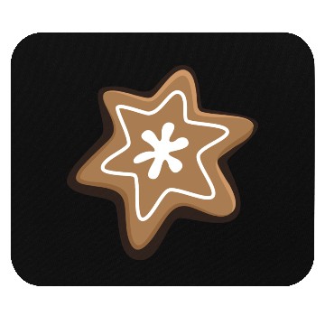 Discover Gingerbread cookie Mouse Pads