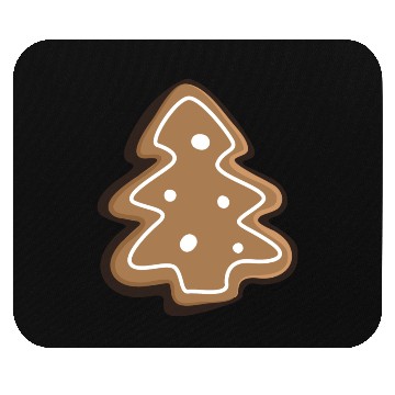 Discover Gingerbread cookie Mouse Pads