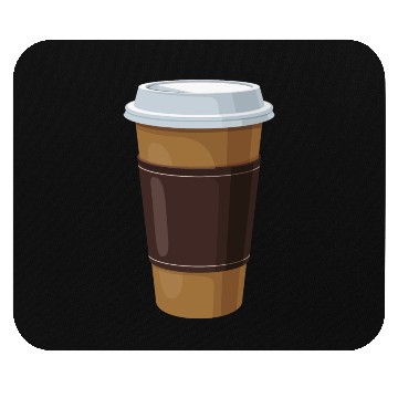 Discover Coffee to go Mouse Pads