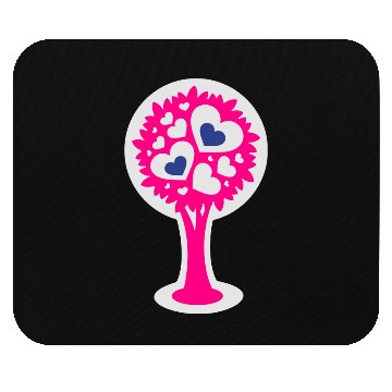 Discover Heart Tree Mouse Pads