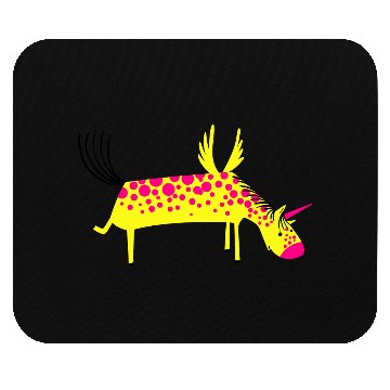 Discover Funny Unicorn Mouse Pads